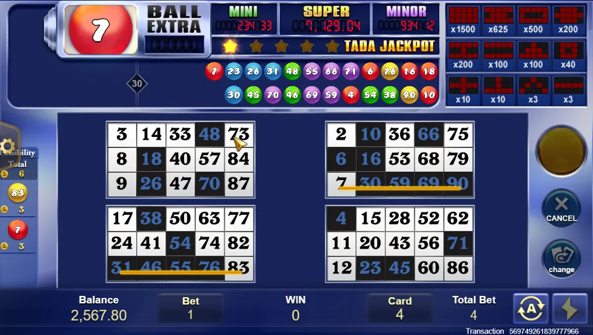 Jackpot Bingo
